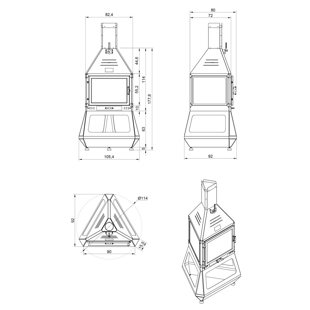 HOT-TRIANGLE-AYAKLI-TASARIM